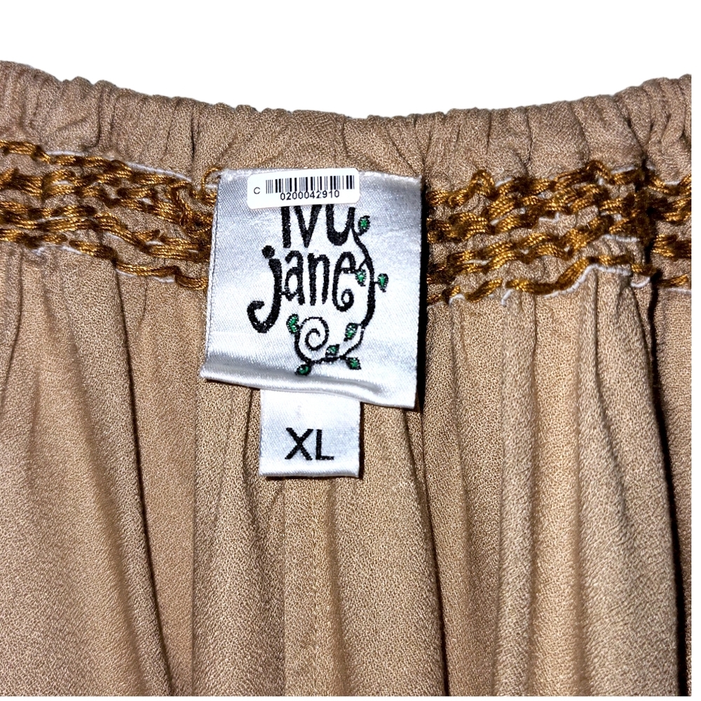 Ivy Jane Embroidered Boho Tassel Decorated Blouse - Picture 7 of 7
